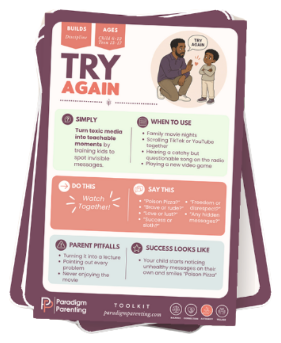 Authority pillar parenting toolkit illustration